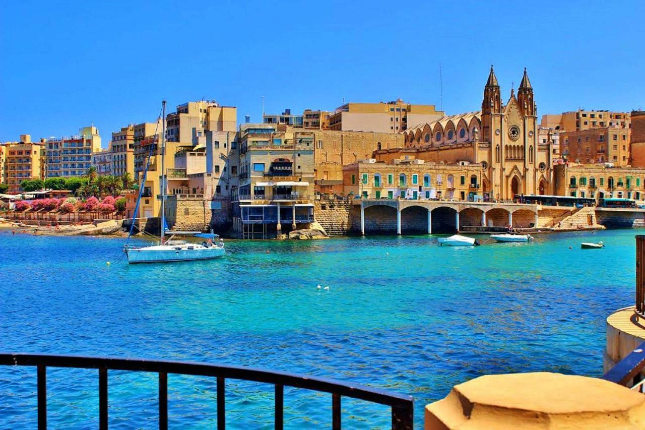 Gorgeous Apartment With Terrace In Fort Cambridge, Pool Sliema Dış mekan fotoğraf